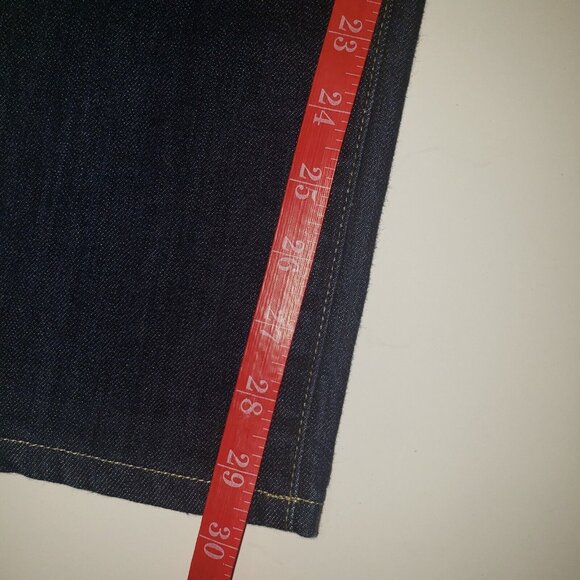 Paige Jeans Women’s Size 25 Skyline Skinny Dark Wash Stretch Distressed Citycore - Picture 9 of 16